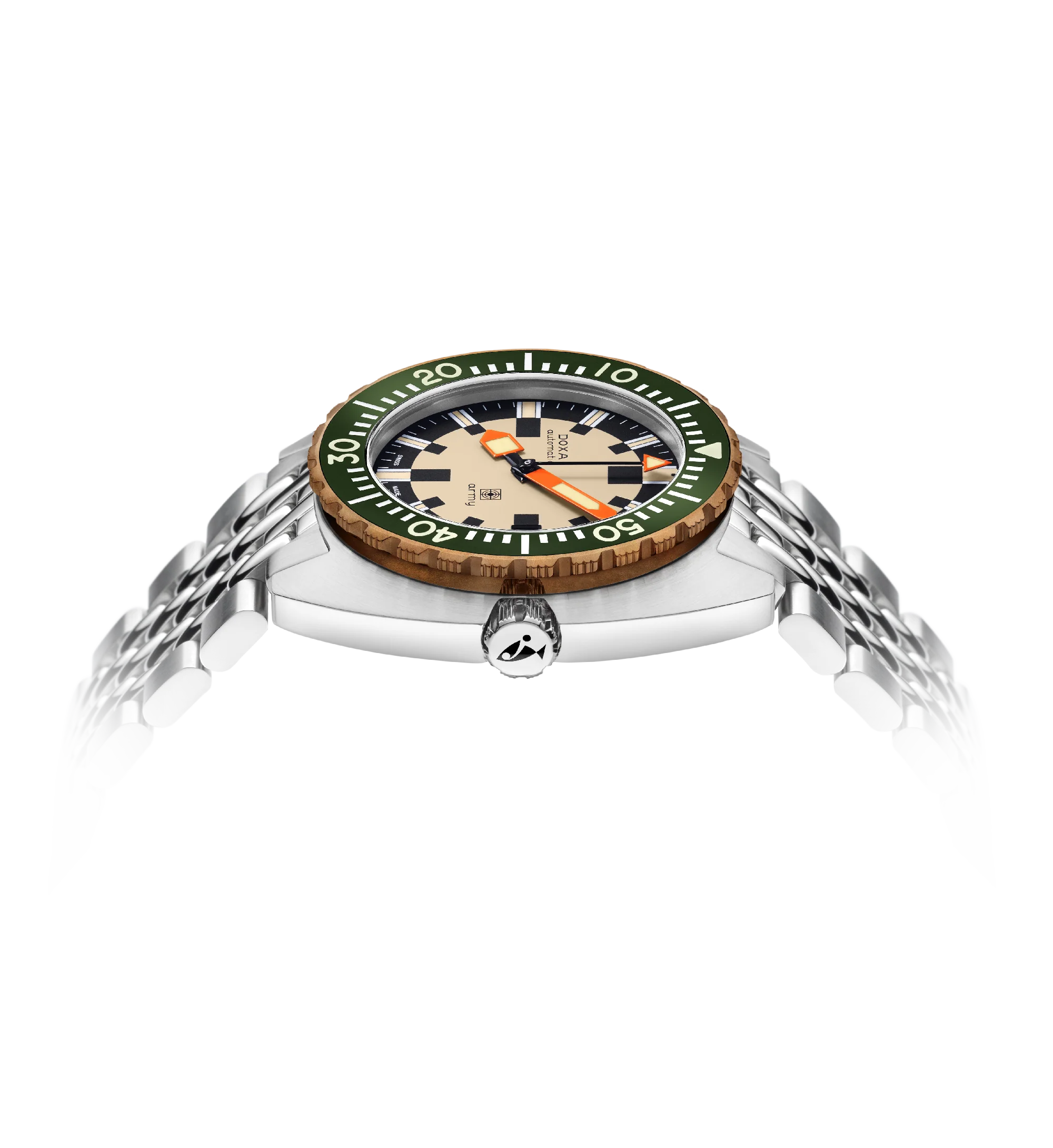 DOXA Army, bronze bezel - Image 3