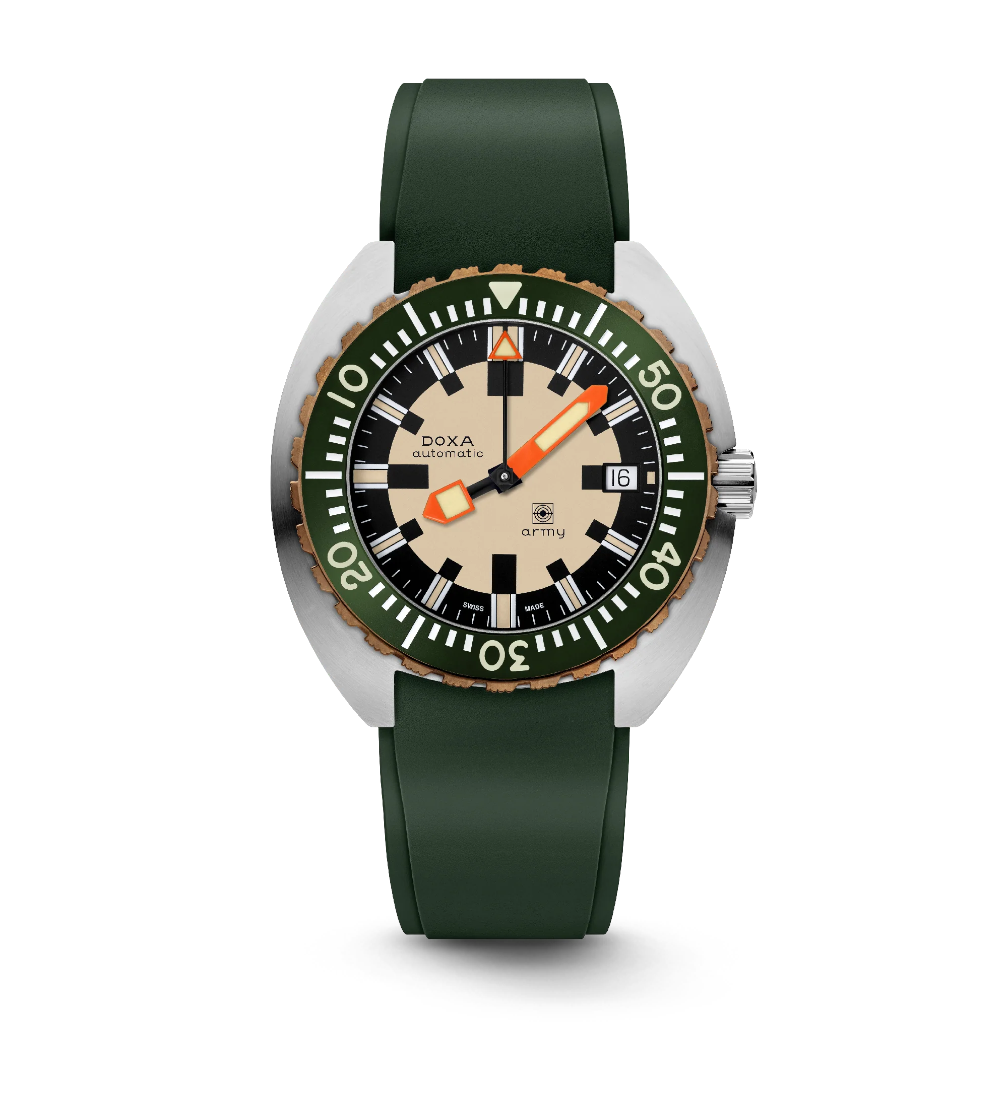 DOXA Army, bronze bezel - Image 4