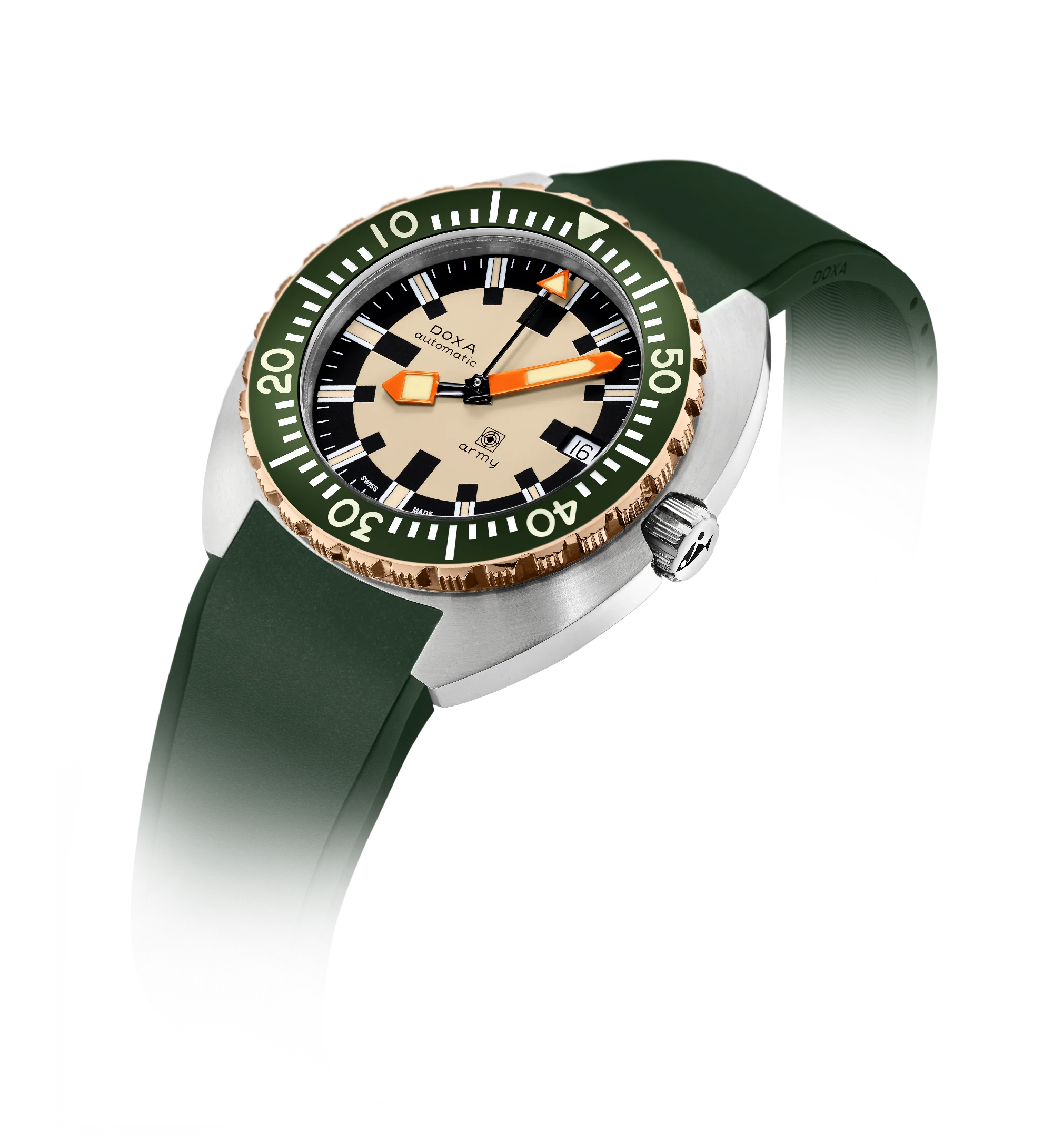 DOXA Army, bronze bezel - Image 5