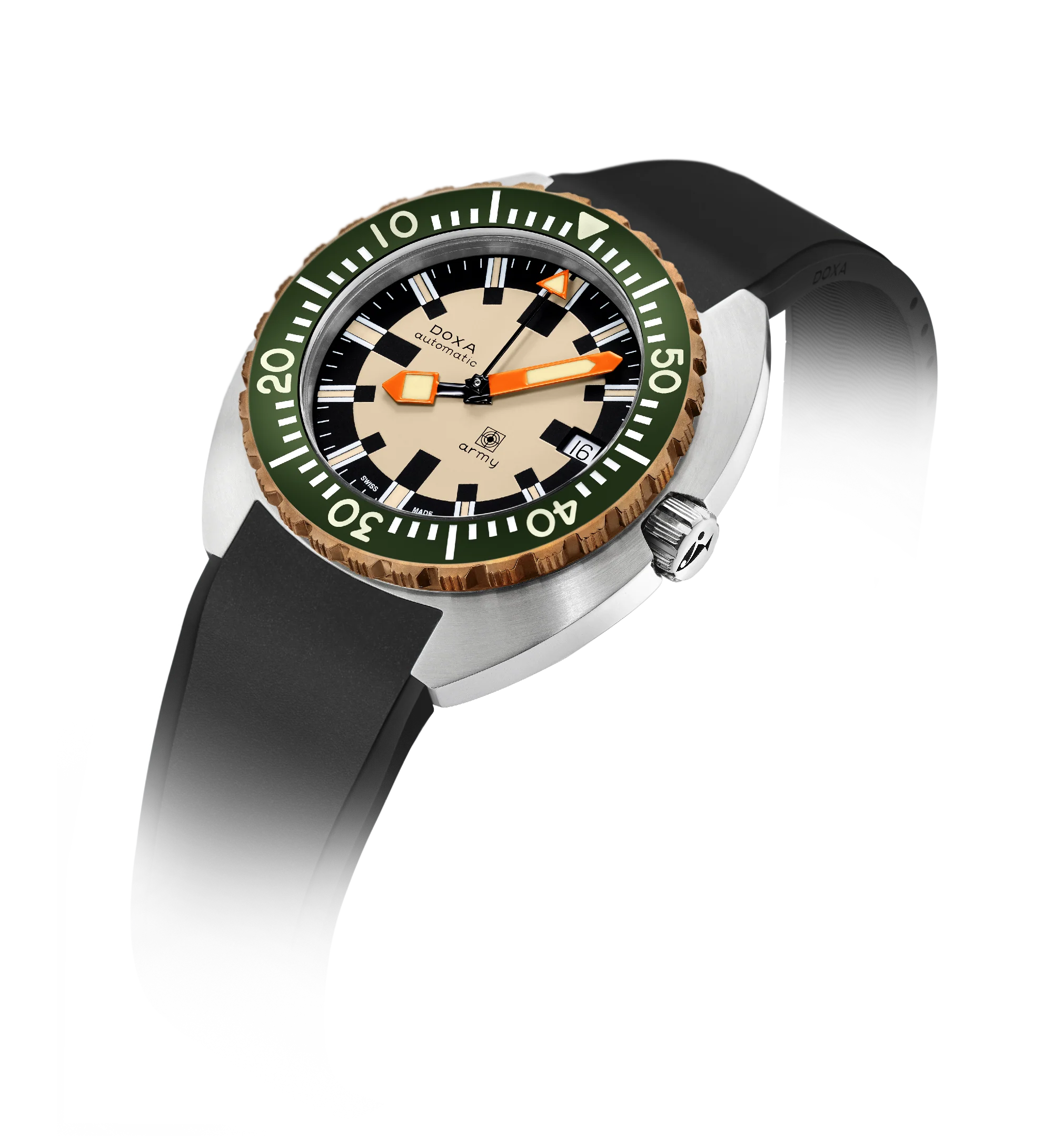 DOXA Army, bronze bezel - Image 8