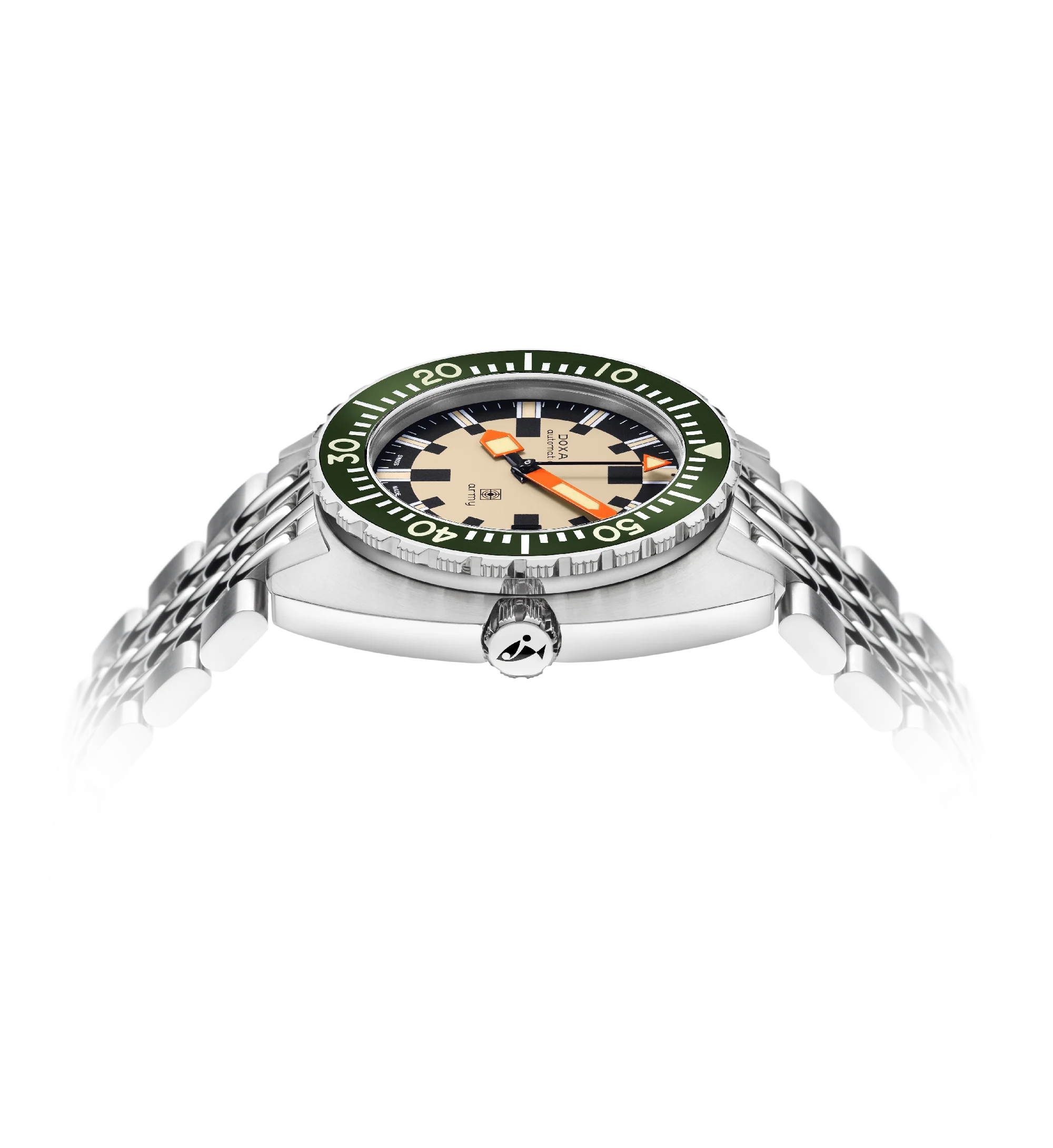 DOXA Army, stainless steel bezel - Image 3