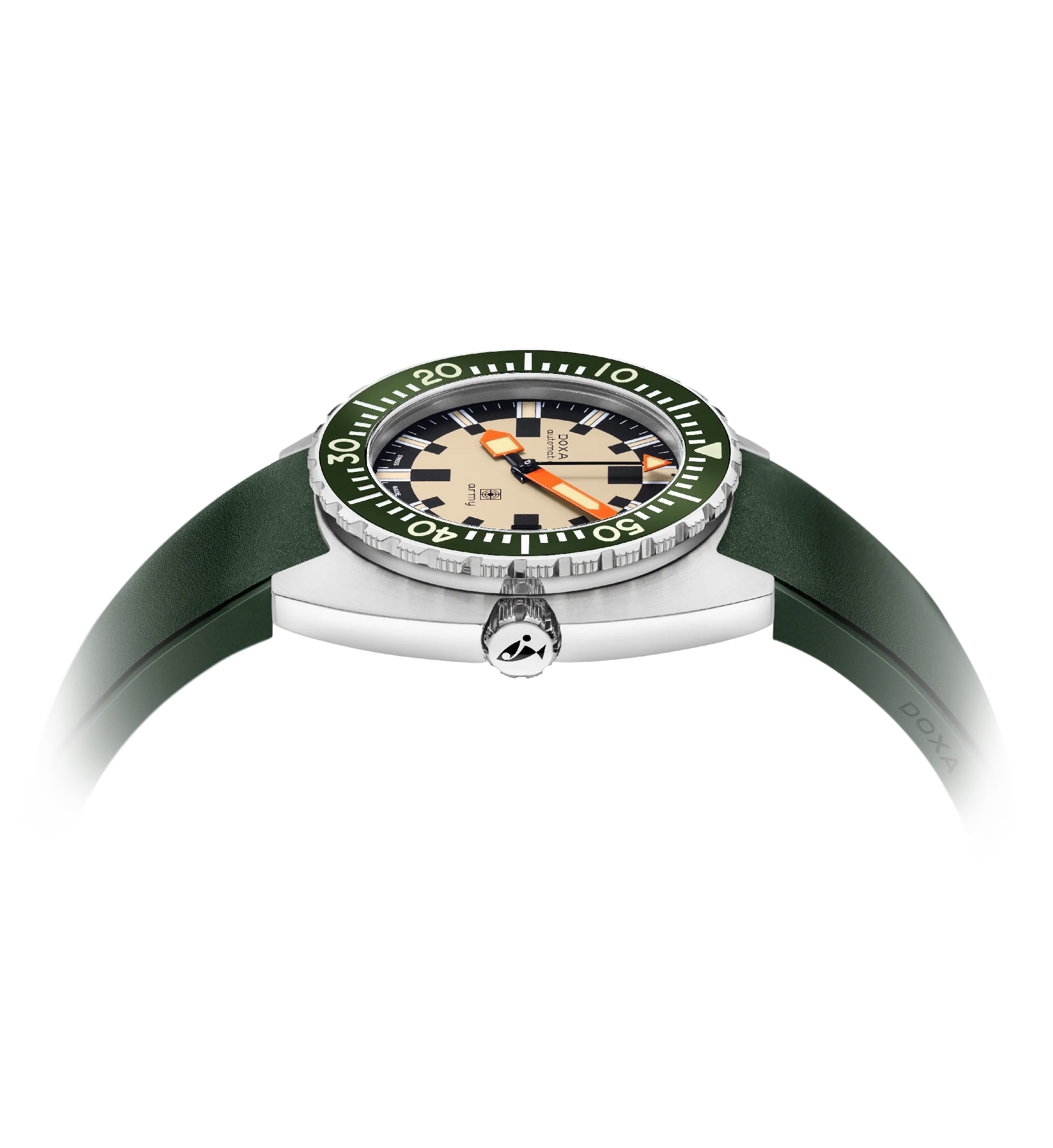 DOXA Army, stainless steel bezel - Image 6