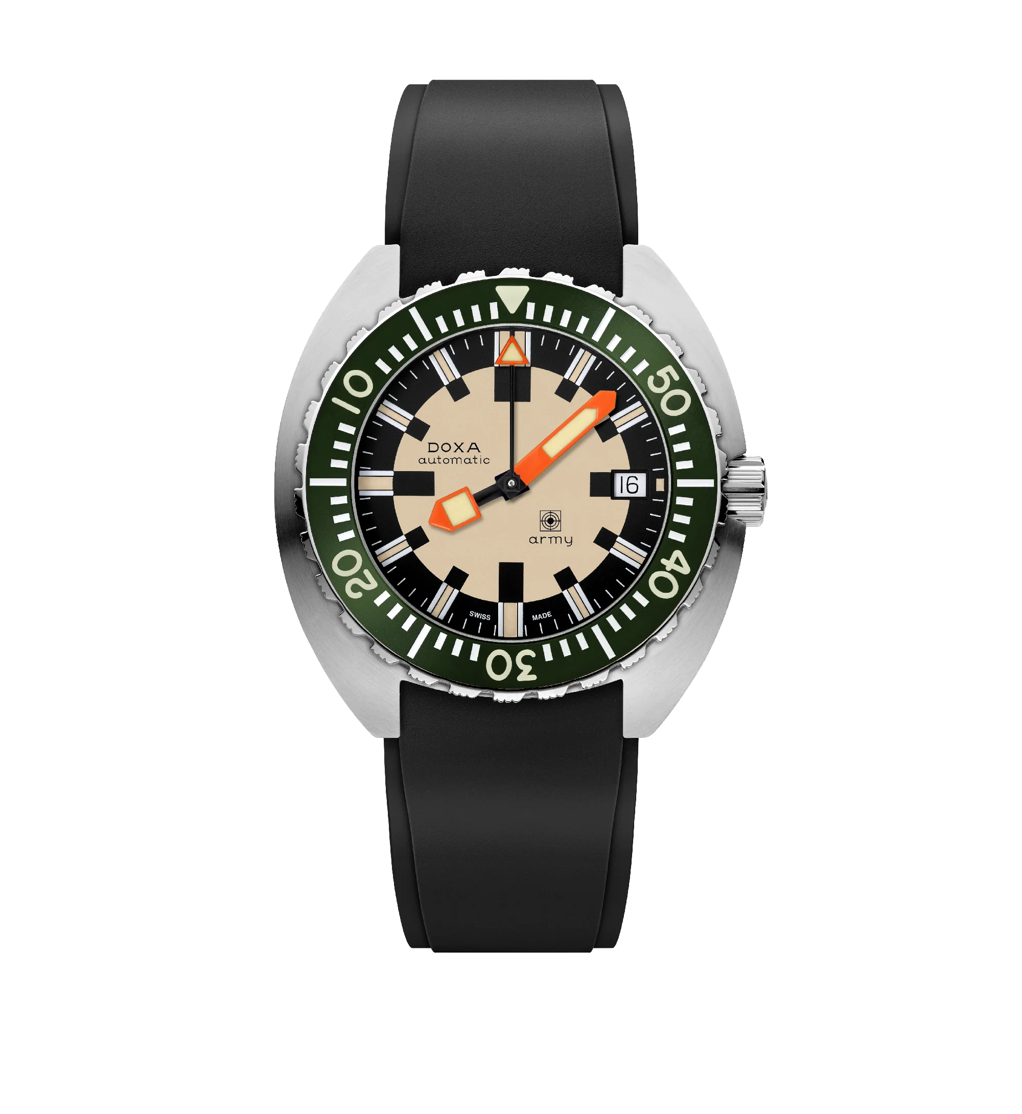 DOXA Army, stainless steel bezel - Image 7