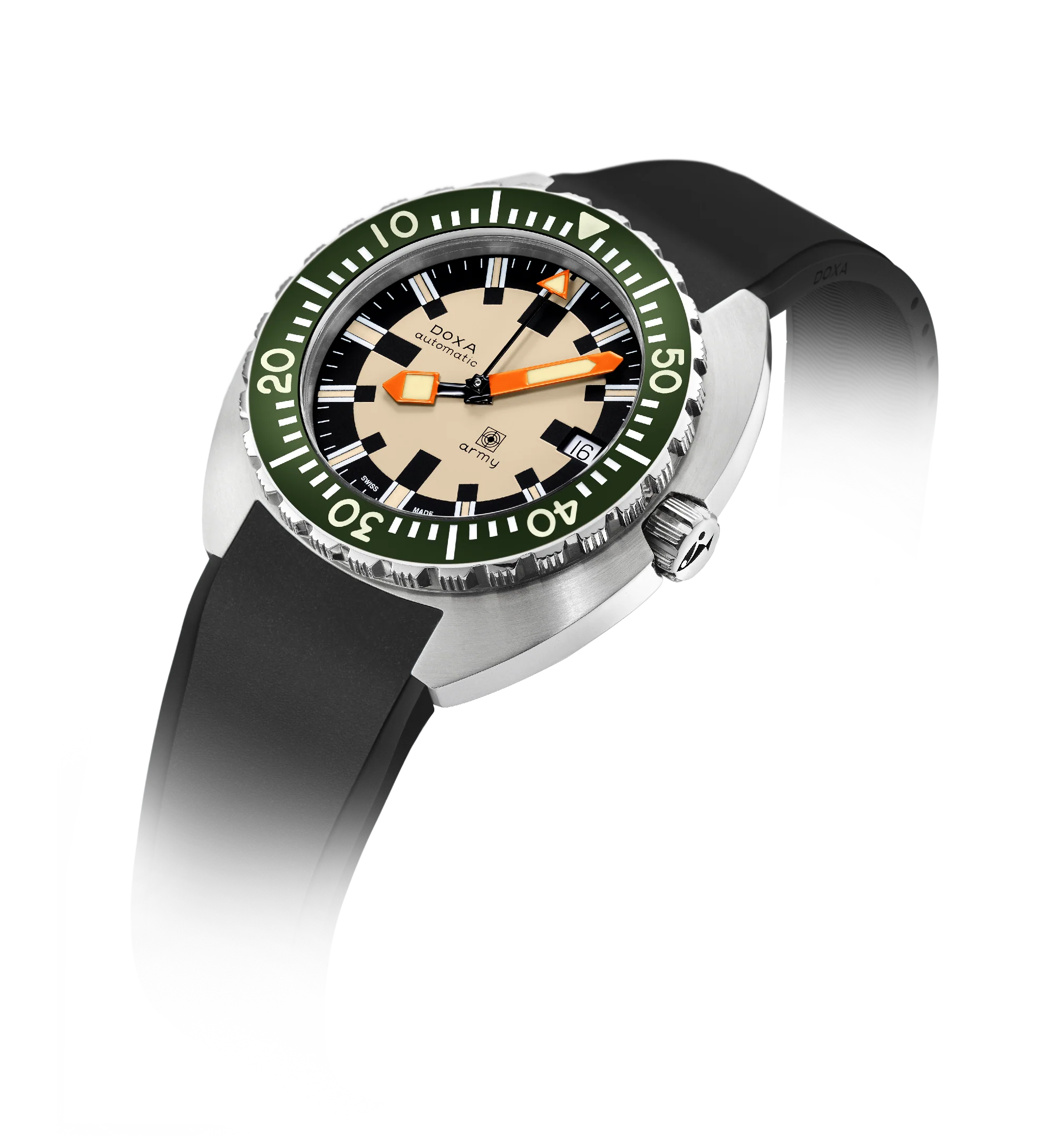 DOXA Army, stainless steel bezel - Image 8