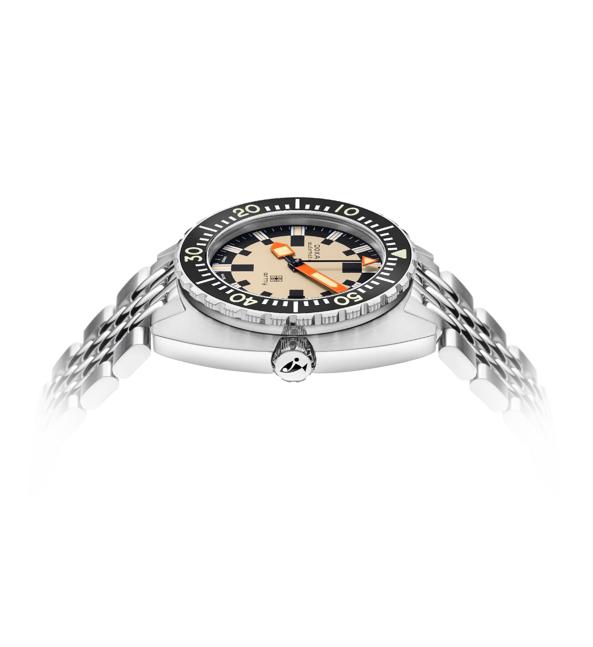 DOXA Army, stainless steel bezel - Image 3