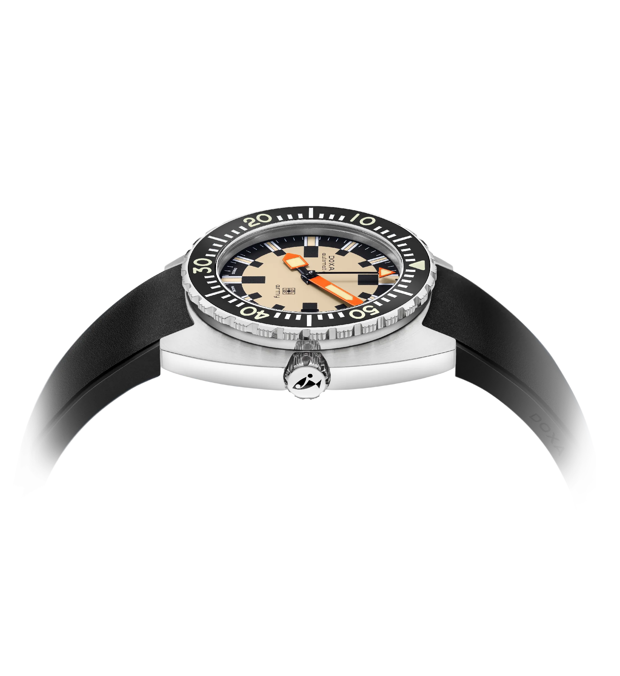 DOXA Army, stainless steel bezel - Image 6